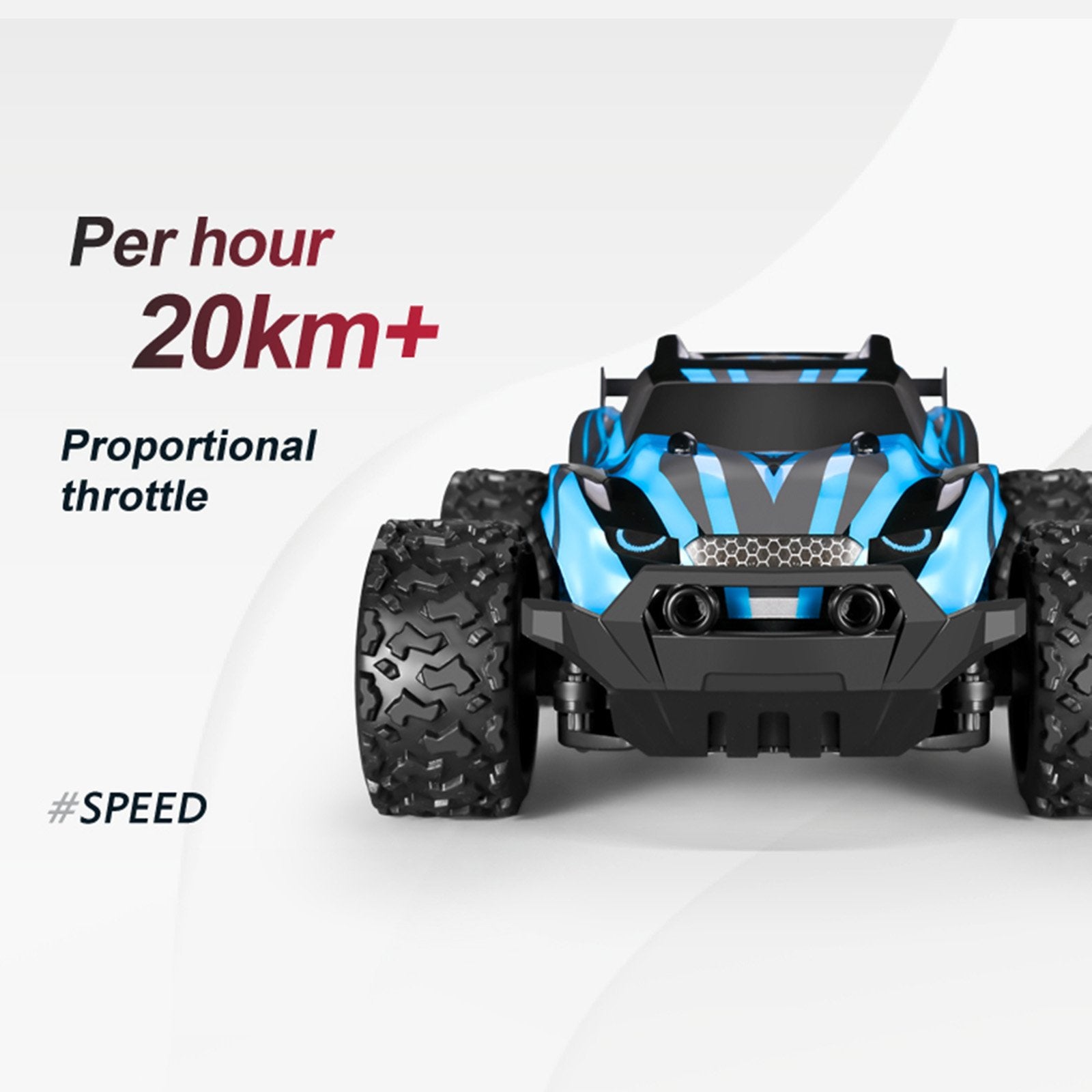 1:20 Full Proportional Remote Control High-speed Off-road Vehicles