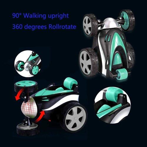 1:24 Toy Vehicle RC Toys Racing Car with Flashing Light 360 Degree Rotating Stunt Rc Car