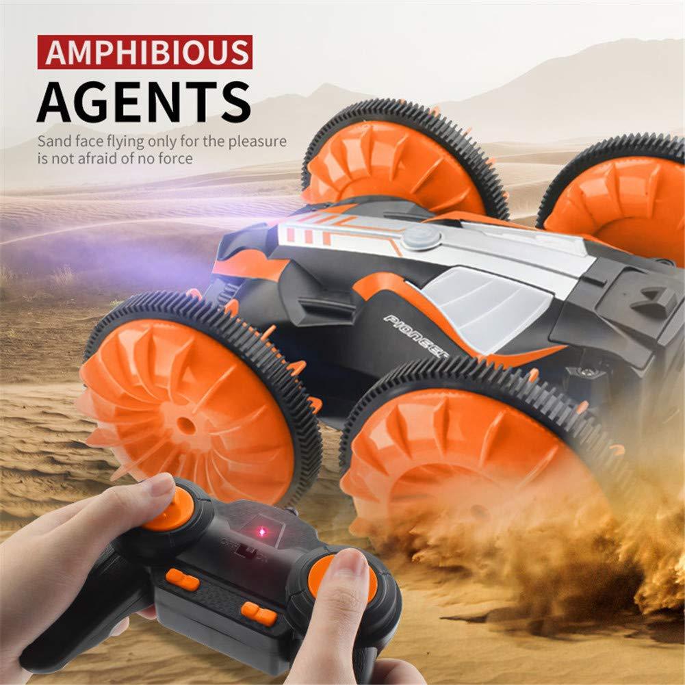 2.4G 6-channel Remote-controlled Amphibious Water and Land Waterproof Stunt Car